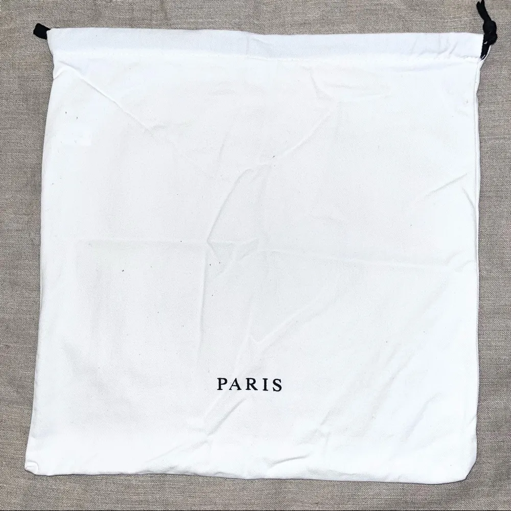 SANDRO Designer White Drawstring Dust Bag - Image 5