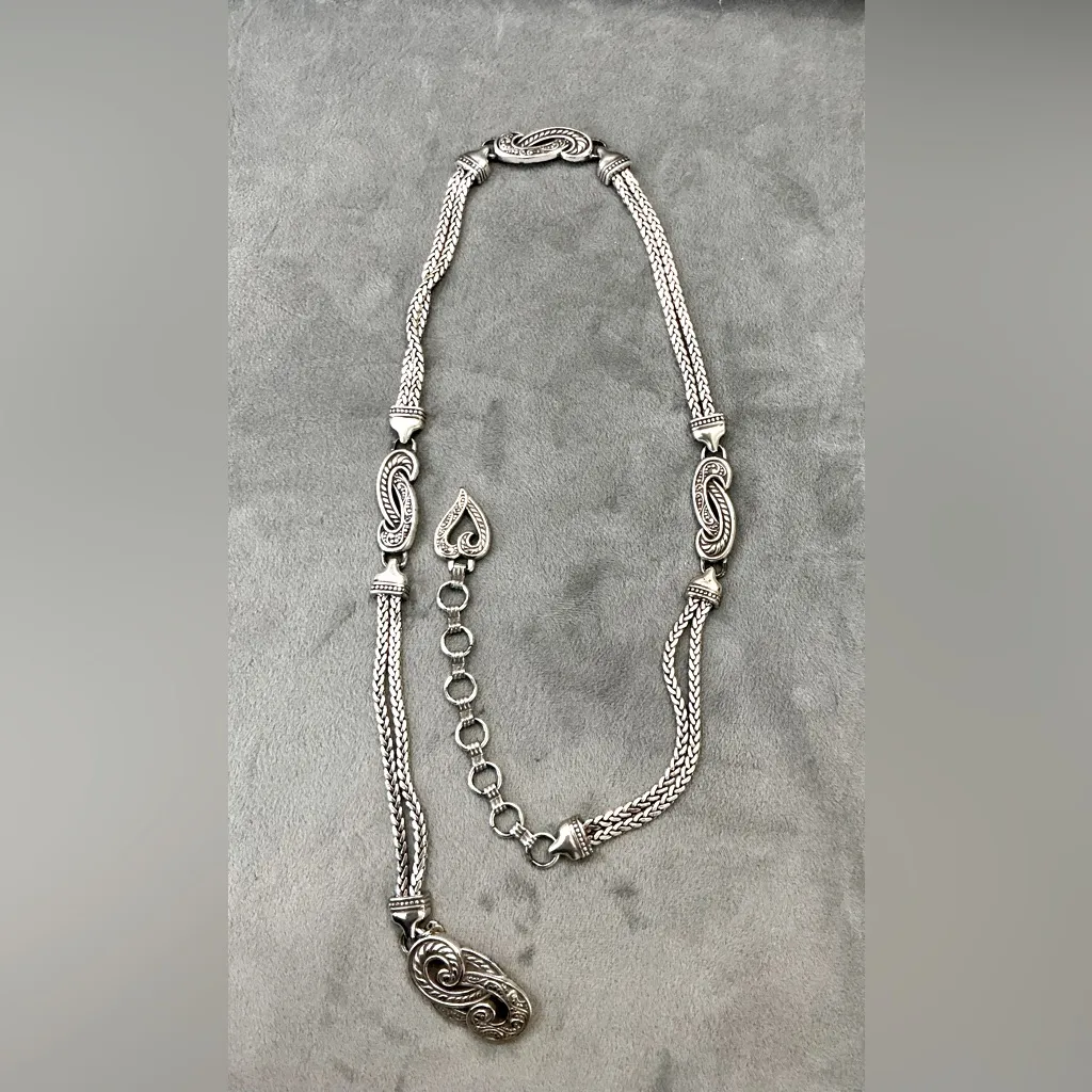 Women’s dressy adjustable belt 🌟🌟 Silver - Image 3