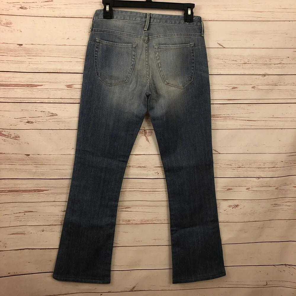 Earnest Sewn Womens Jeans Size 25 ALI 233 Denim Bootcut Light Wash Faded Blue - Image 3