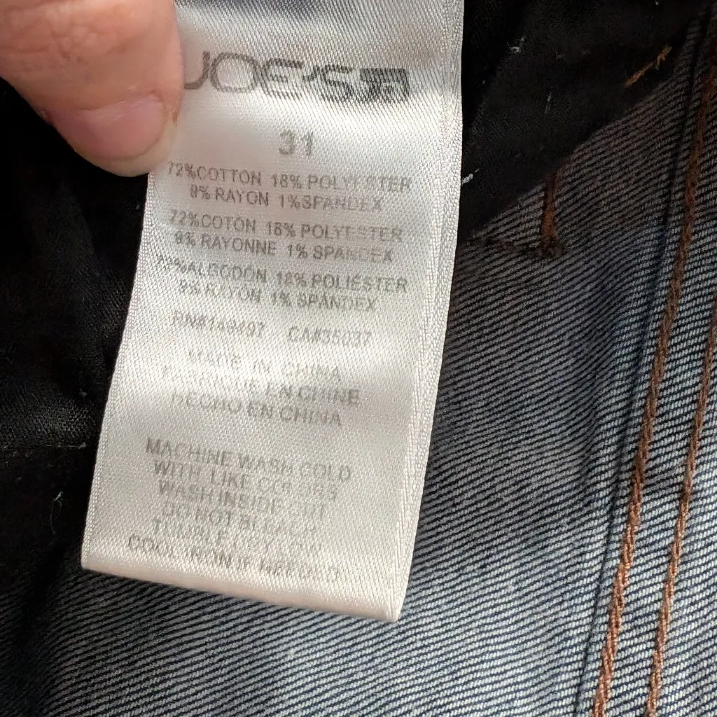 JOE'S JEANS Mid Rise Shorts W31 Medium Wash - Image 5