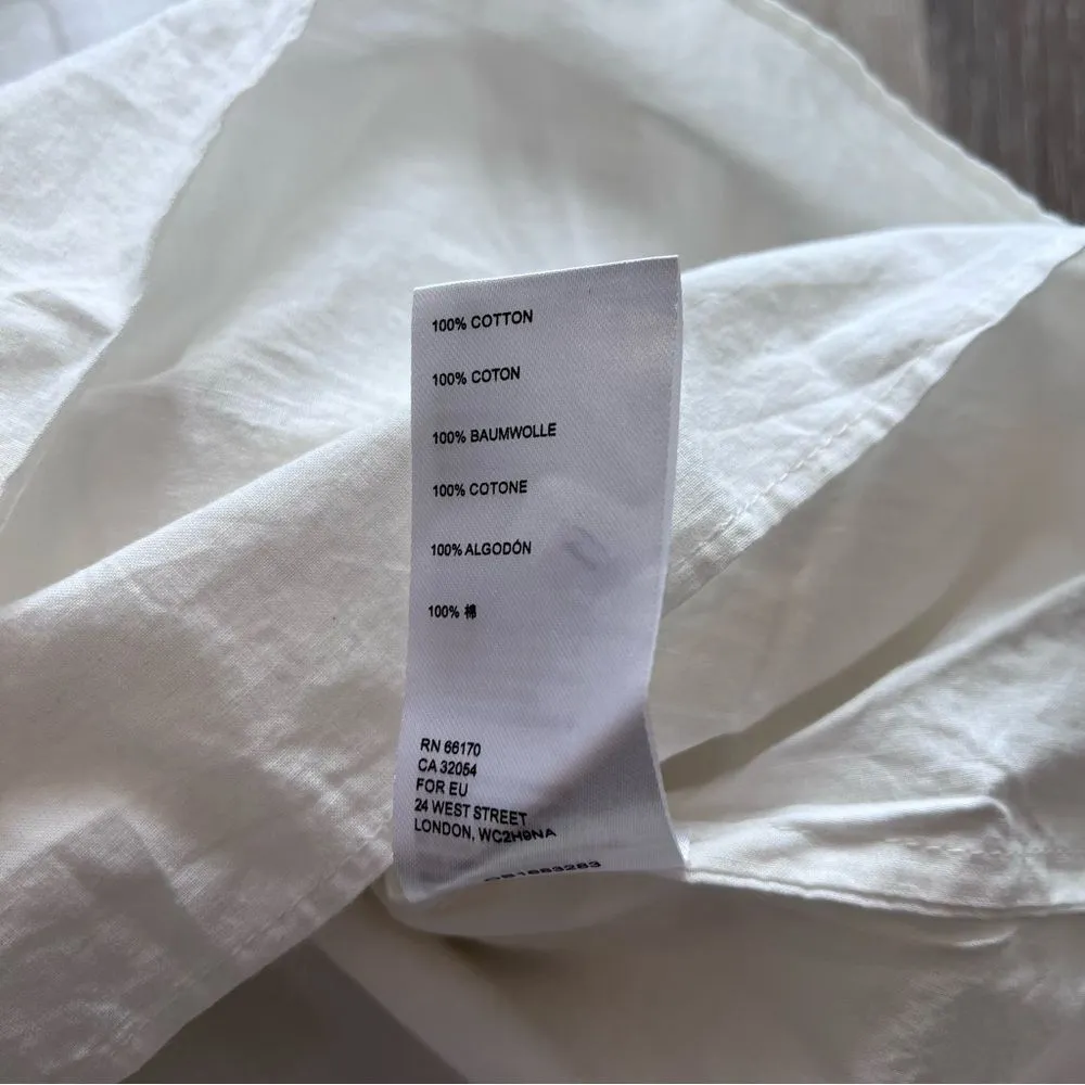 Free people white‎ cotton drop waist tunic dress - Image 6