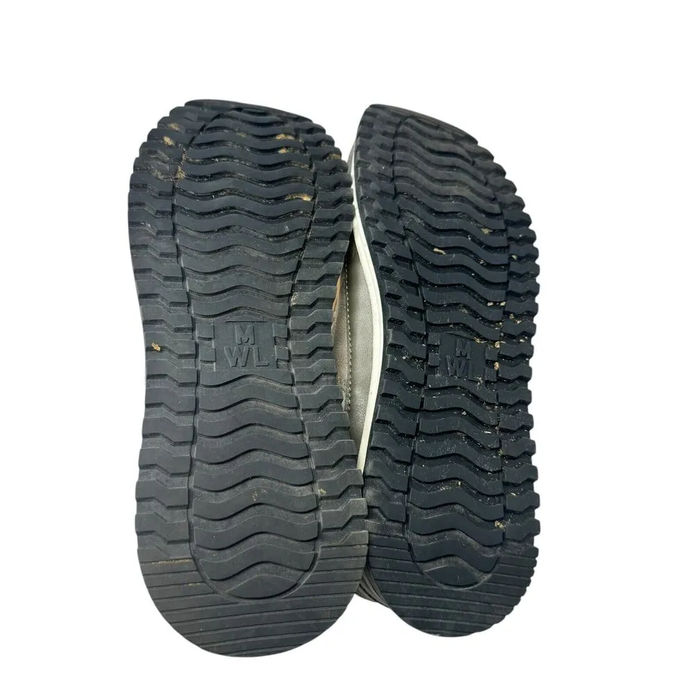 Madewell Kickoff Trainer Sneakers Leather Beige Minimalist Womens 10 Mens 8.5 - Image 6