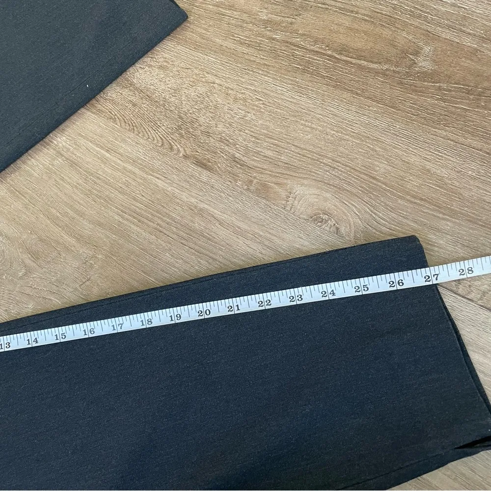 Saks Fifth Avenue Grey Dress Pants ~ Minimalist Clean Lines ~ Stretch ~ Size 6 - Image 12