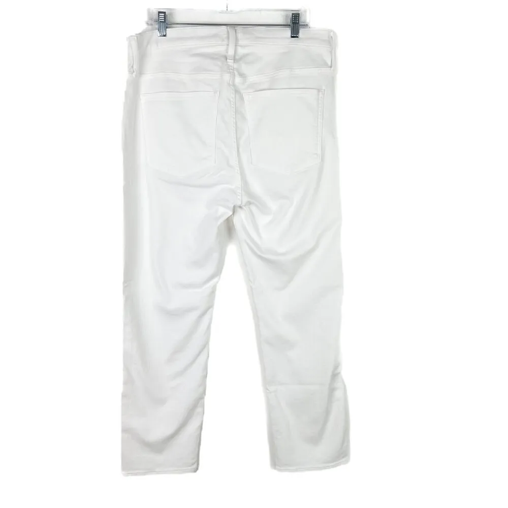 NWT J. Crew 10" Vintage Slim-Straight Jean in White Button Fly Size 33 NEW - Image 6