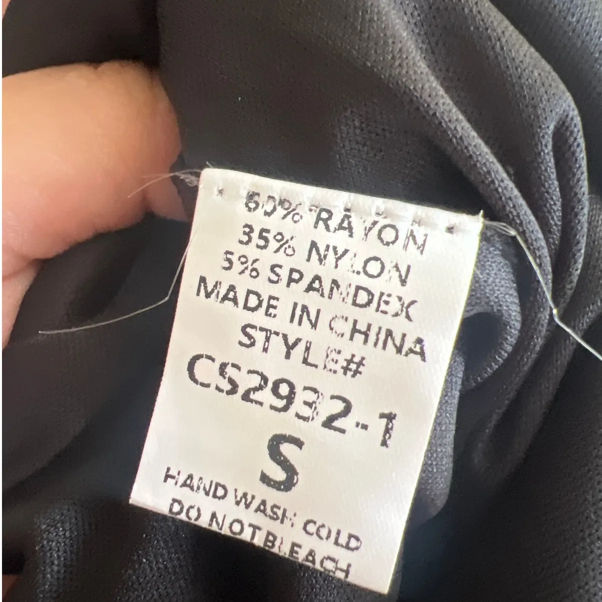 Black Rhinestone Mini‎ Skirt Western Goth Festival Night Out Glam Small - Image 8