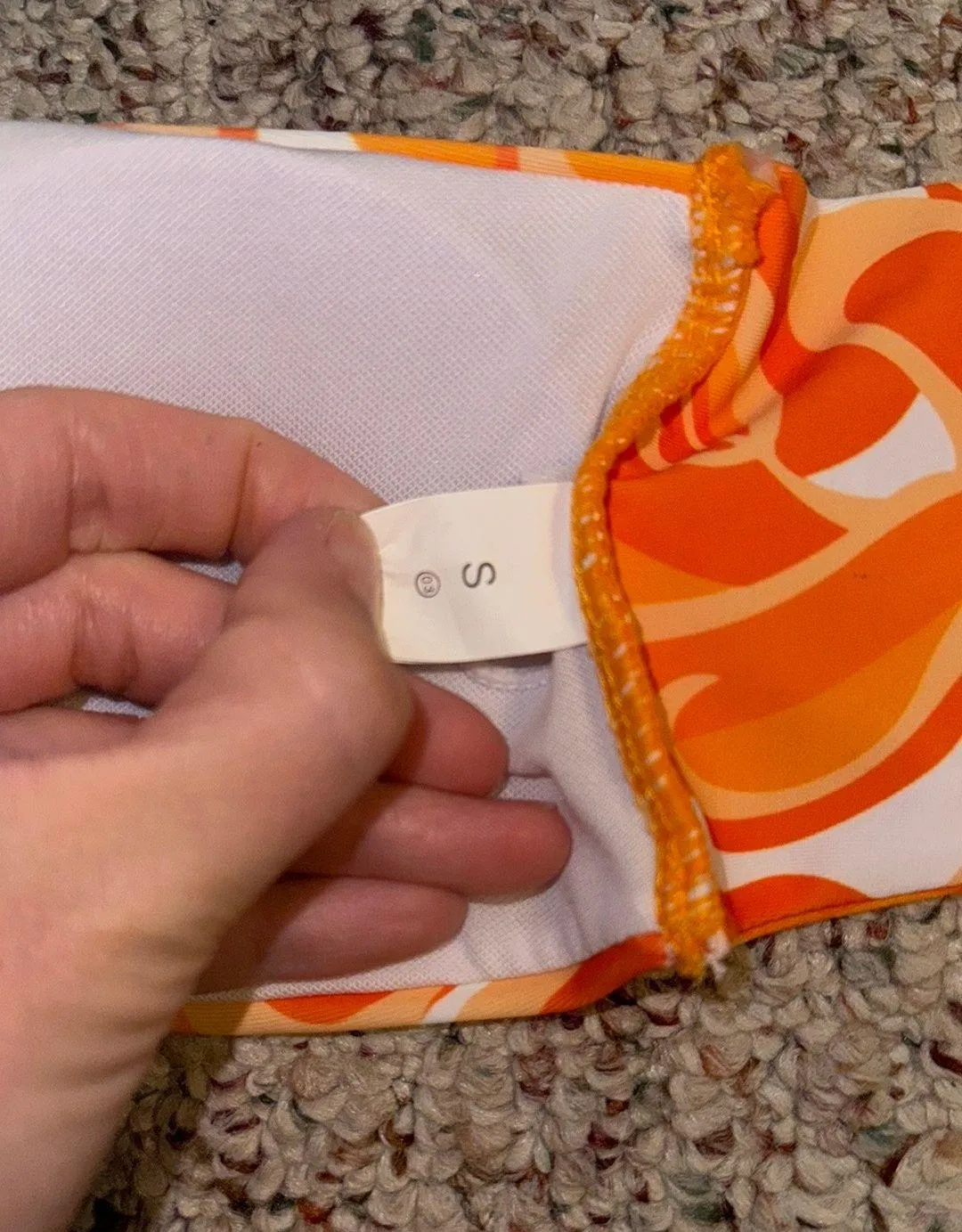 Bikini Set Orange - Image 5