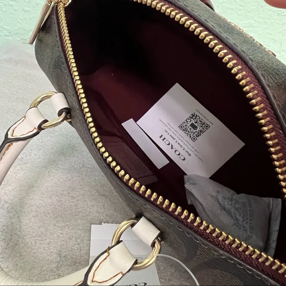 Coach Lacey Crossbody In Signature Canvas - Image 5