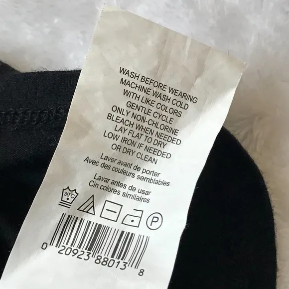 Motherhood Maternity Black‎ Rayon Blend Short Sleeve Casual Nursing Dress Size L - Image 12