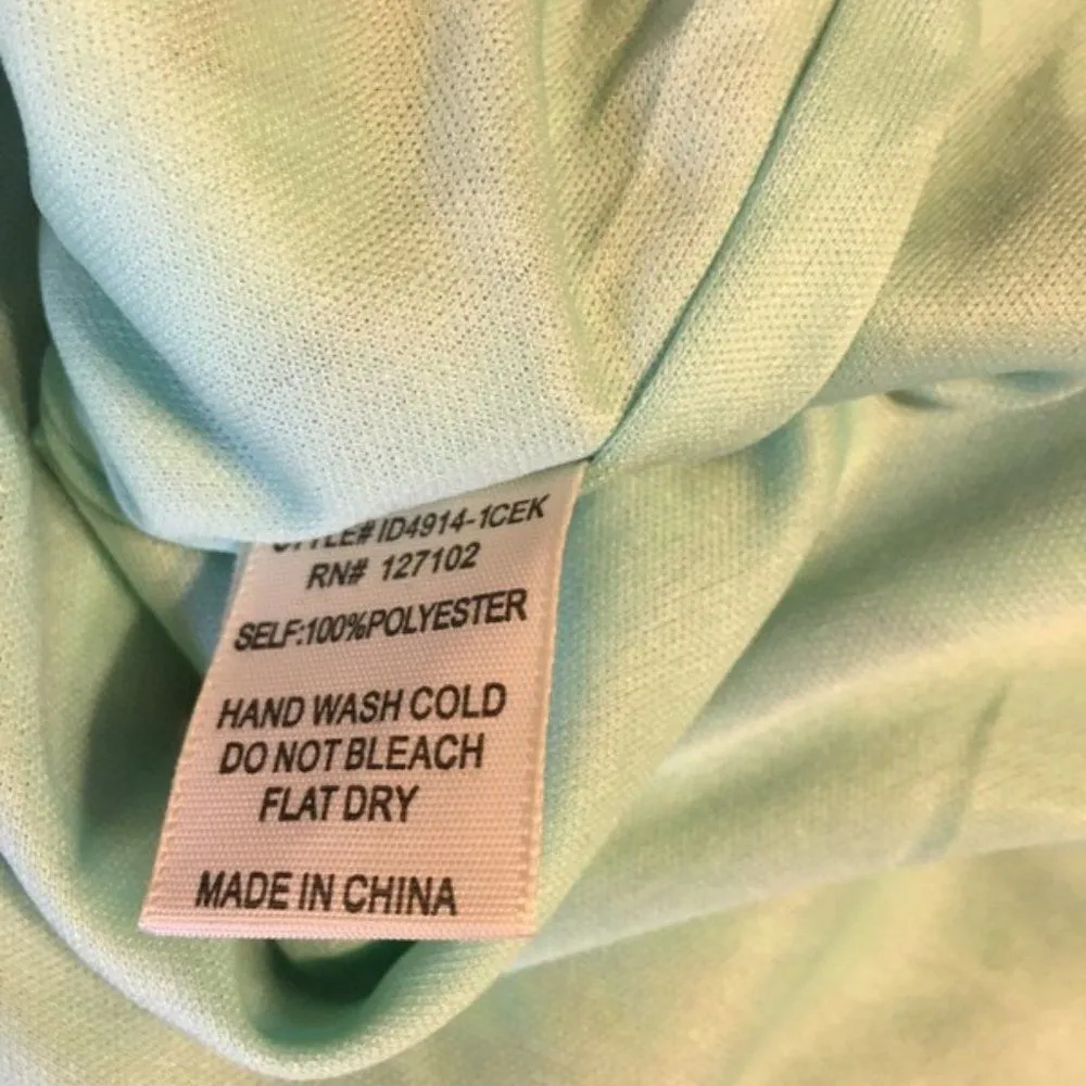 Pink Owl apparel small blue and navy chevron dress - Image 8