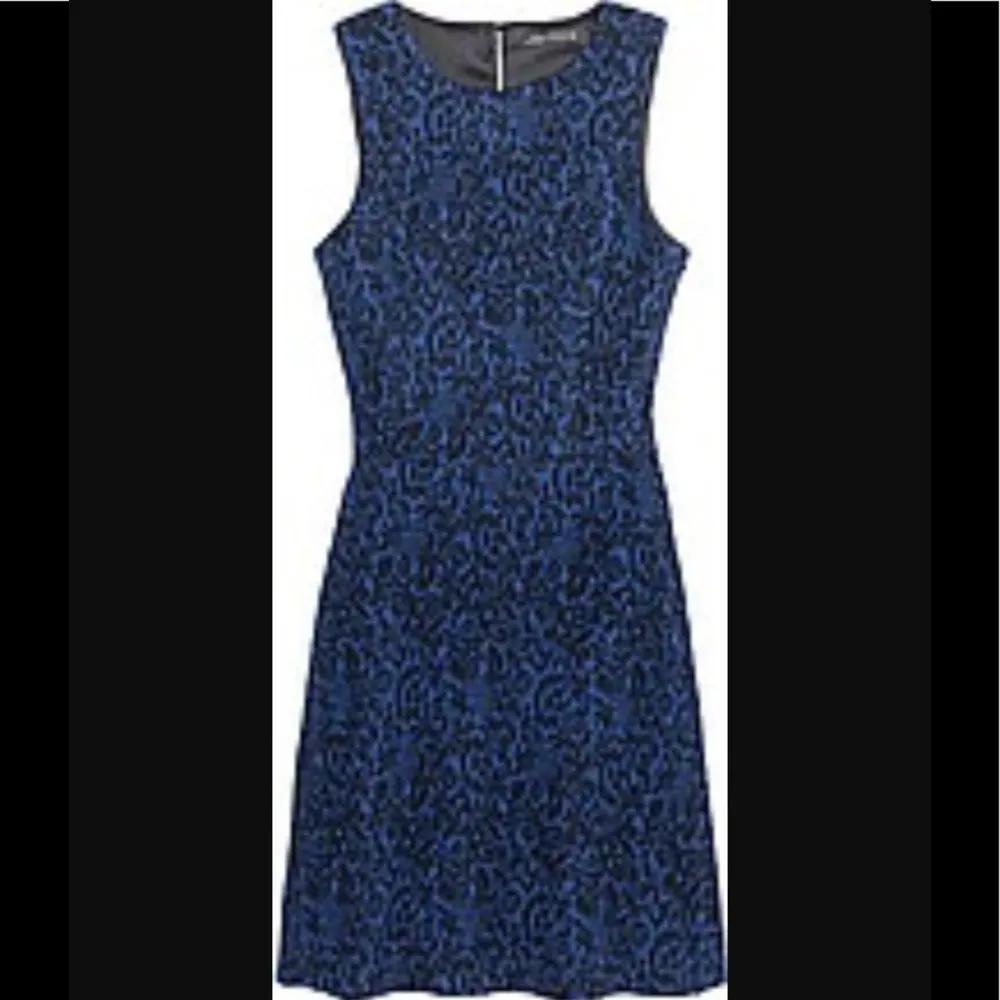 Zara Navy and Black dress - Image 4