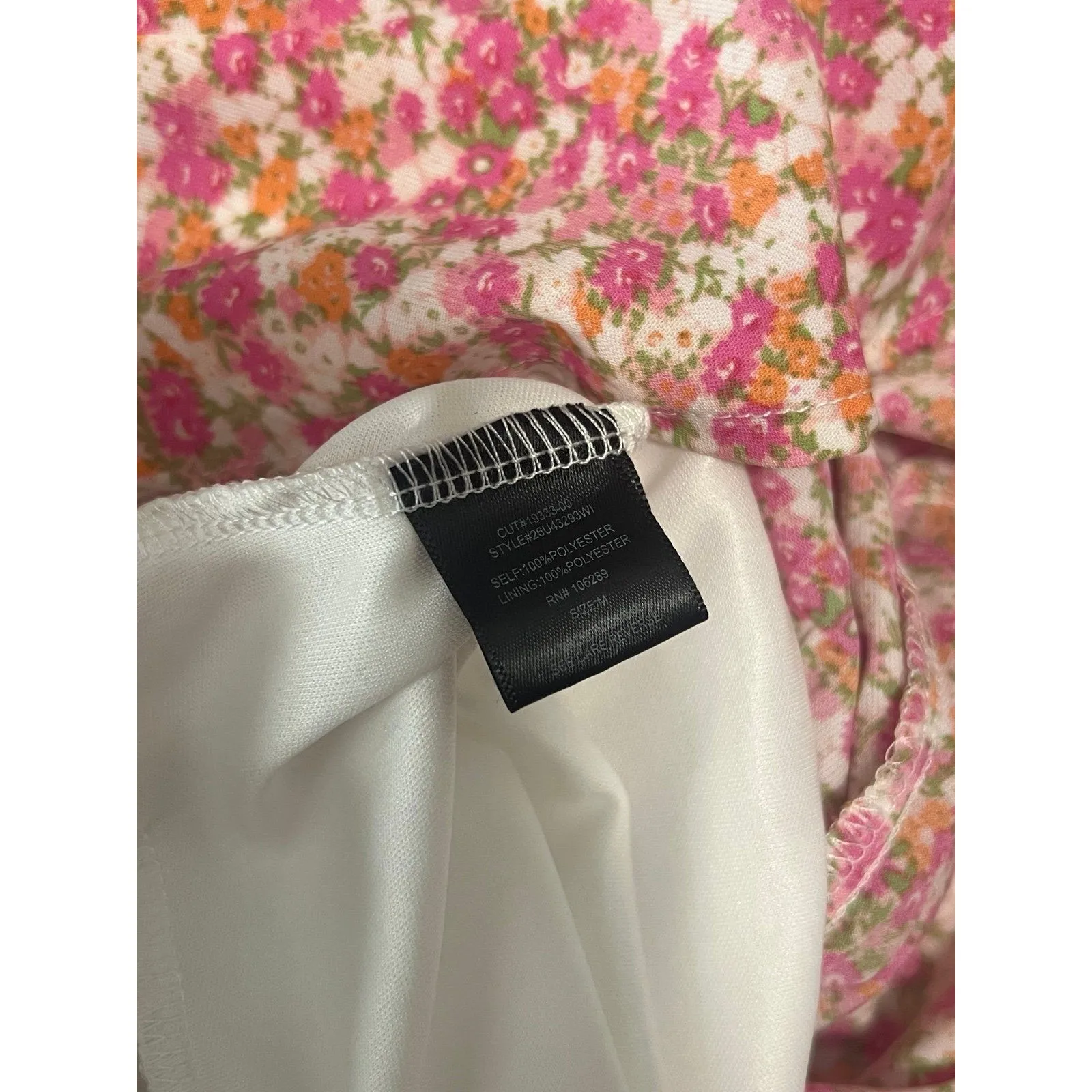 Altar'd State ditsy floral ruffle mini dress NWT - Image 6