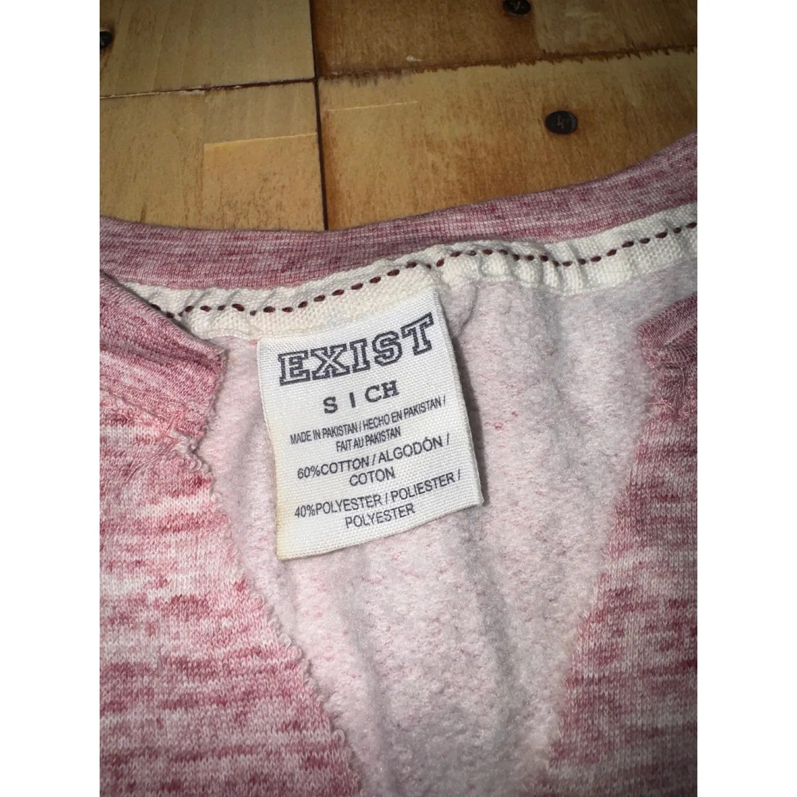 EXIST Duluth Minnesota Marled Pullover Sweatshirt Women's Size S - Image 2