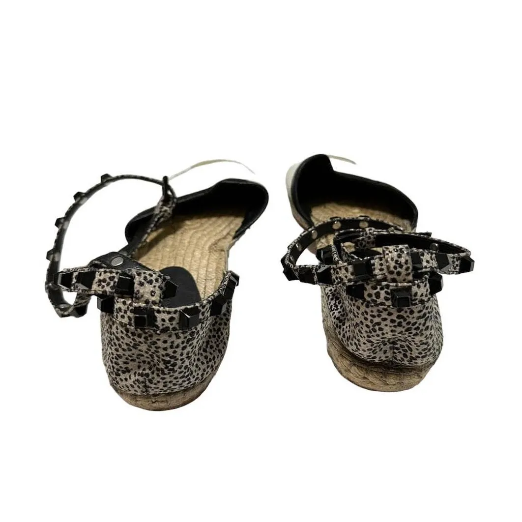 Rebecca Minkoff Women's Espadrilles White‎ Ballet Studded Gilles Flat Shoes Sz 8 - Image 3