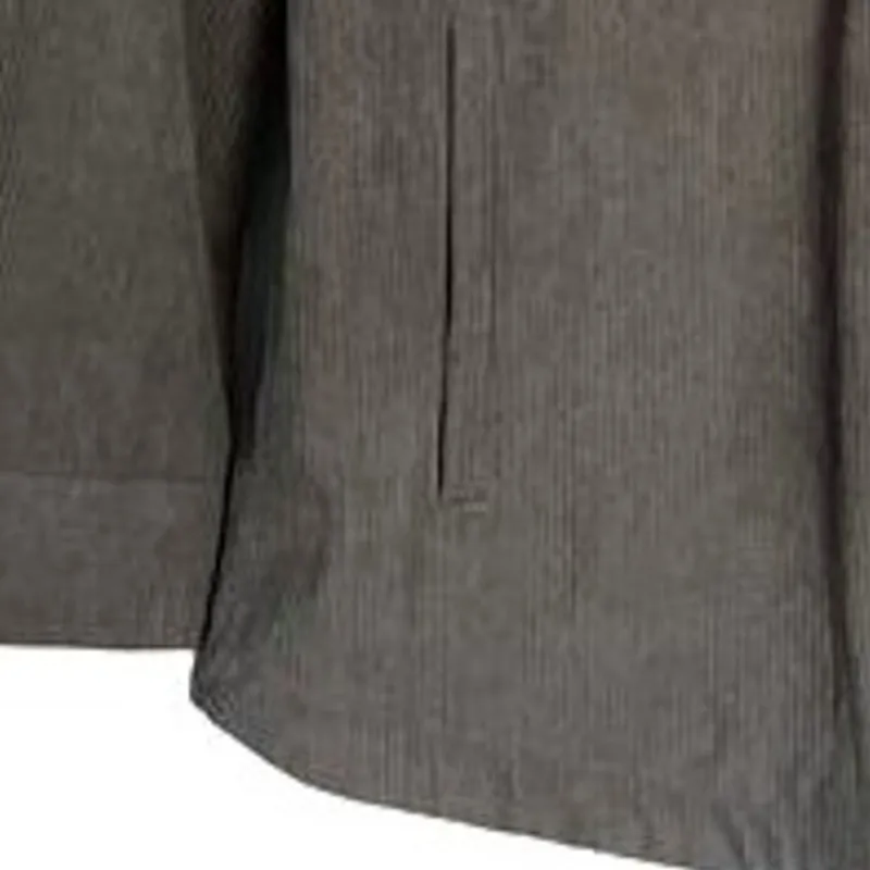 Anthropologie Avec Les Filles Womens Top Size L Gray Corduroy Long Sleeve Shacke - Image 6