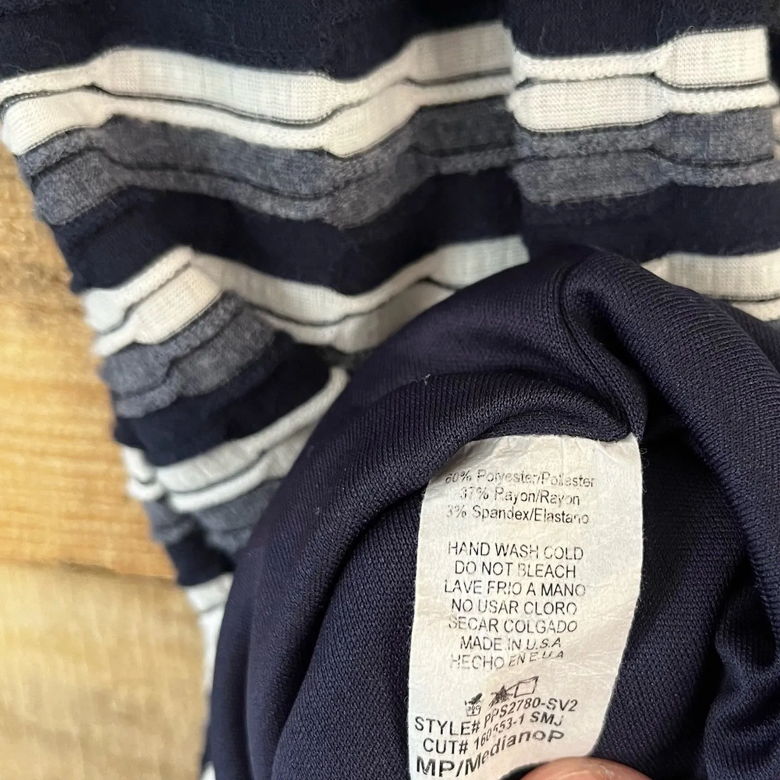 Papermoon By Stitchfix Navy Skirt Size Medium Petite‎ - Image 9