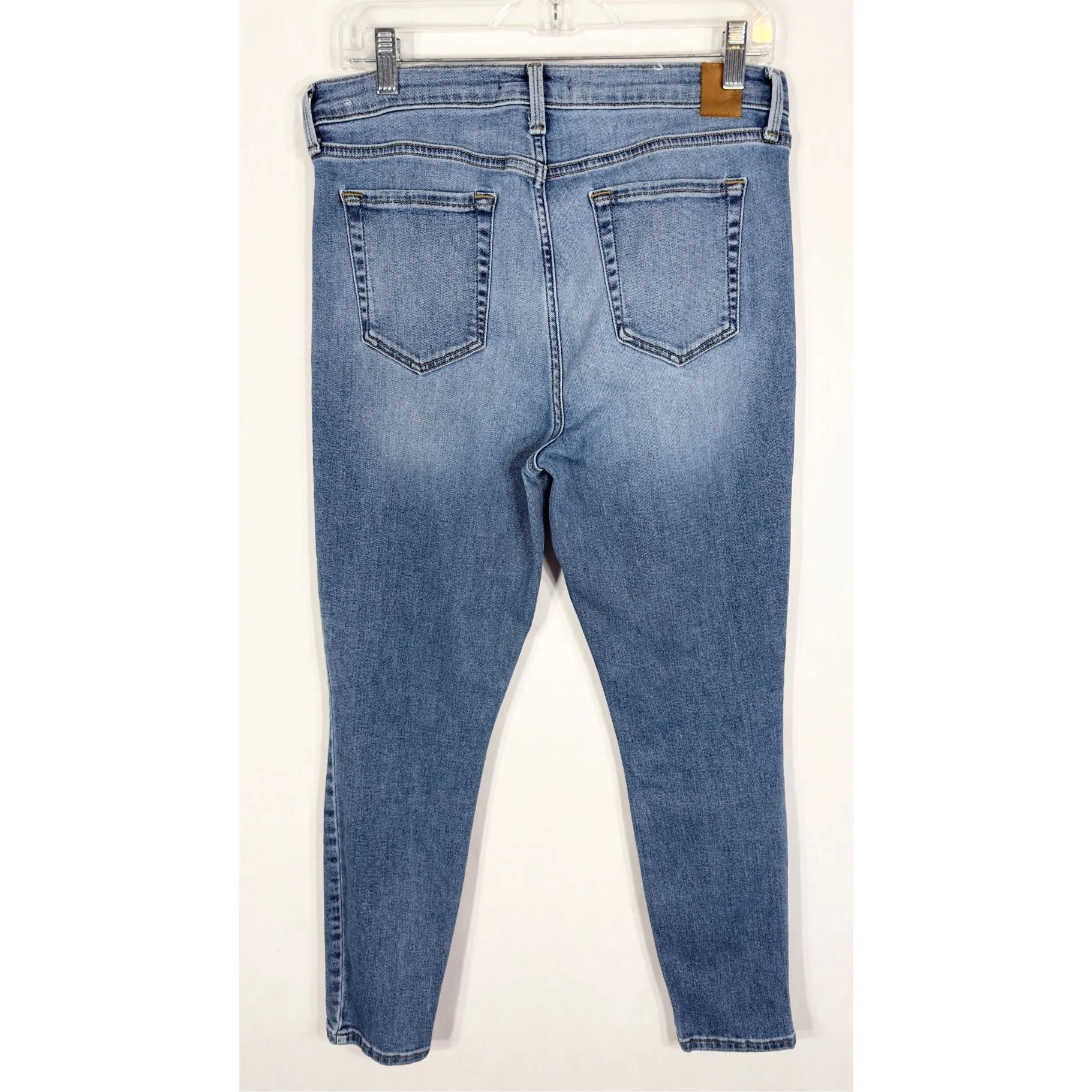 Level99 Size 10 Jeans Skinny‎ Nostalgic Blue Cotton High Rise Anthropologie 967 - Image 2
