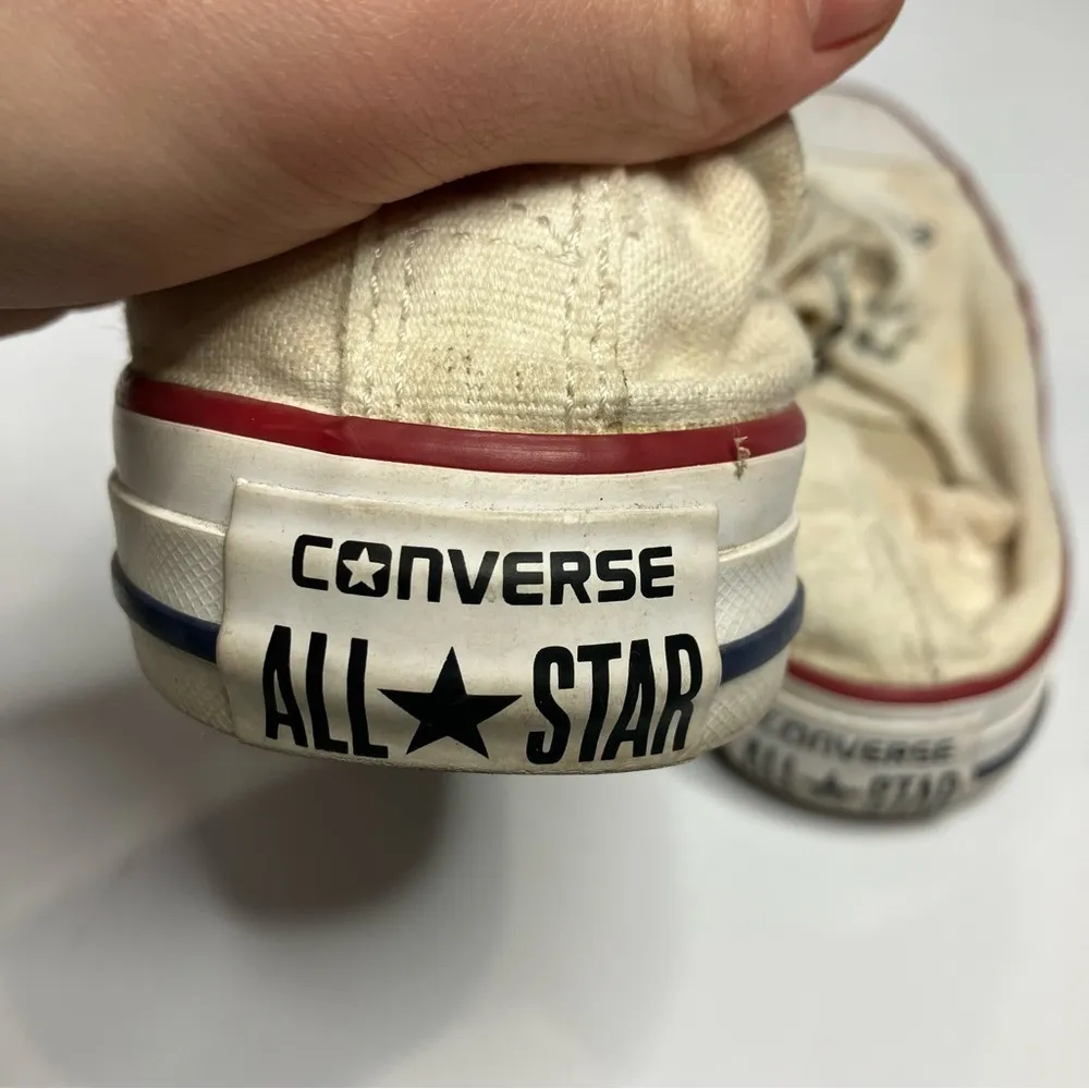 Converse sneakers‎ off white size 7 - Image 5