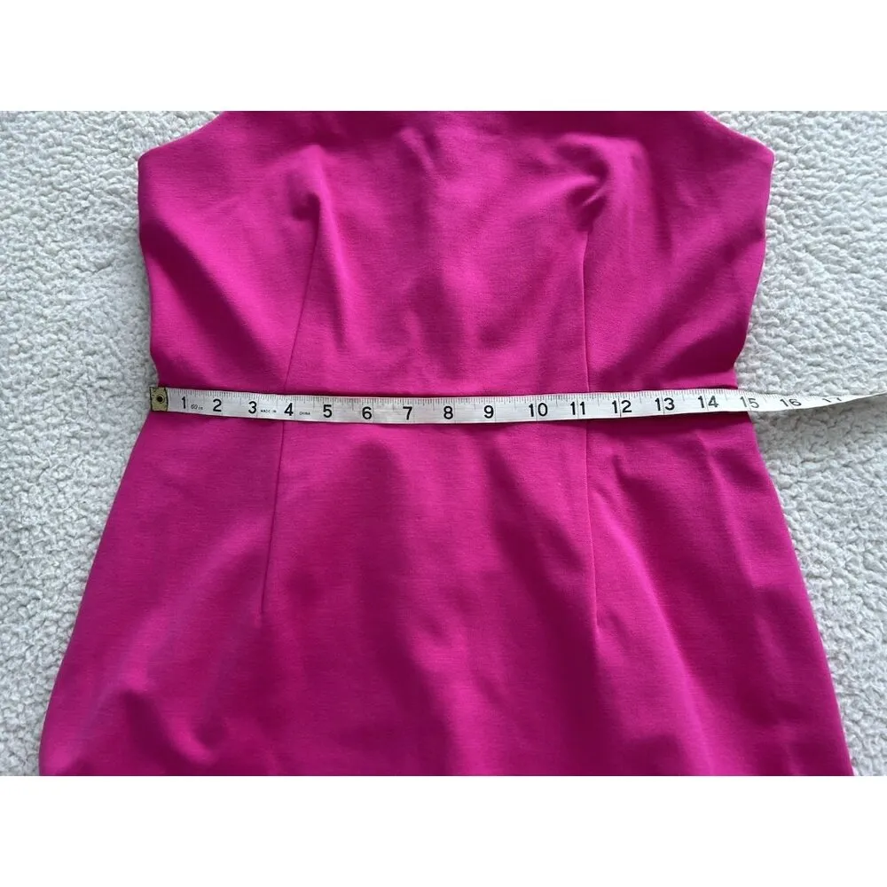 ON 34th Macy's Women's Ponte Knit Tank Mini Dress Pink Size 8 - Image 8