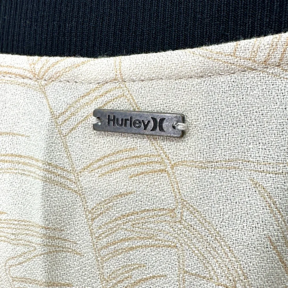 Hurley | NWT | Small | Marshmallow Frondy Flirty Mini Skater Dress - Image 11