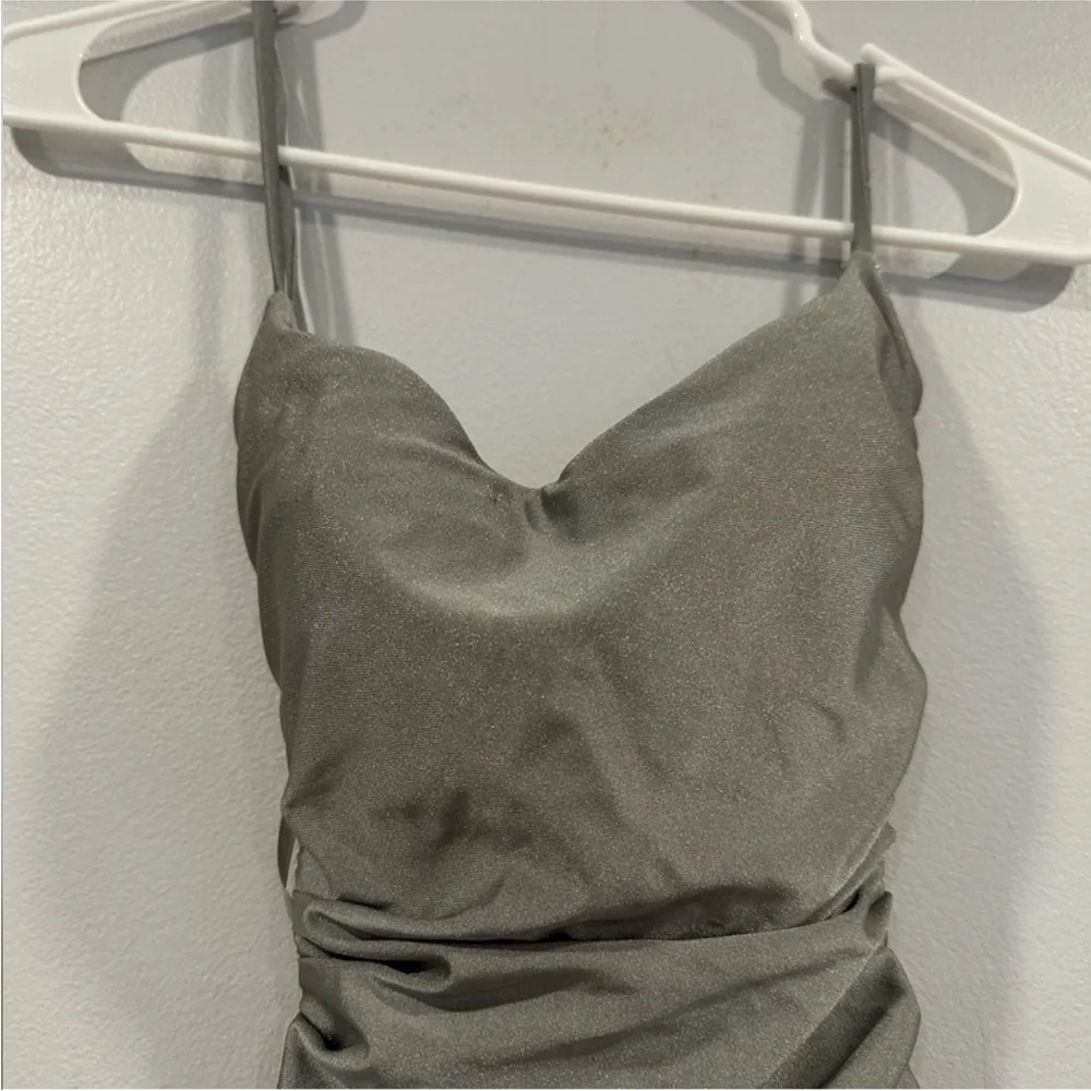 La femme 28296 Silver Dress 0 - Image 5