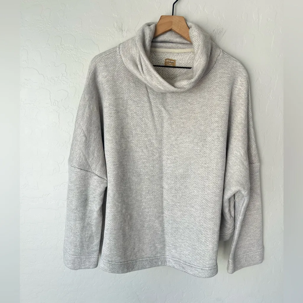 Free People Milley Reversible sweatshirt Maxi Skirt Set Dusty Himalayan NEW - Image 7