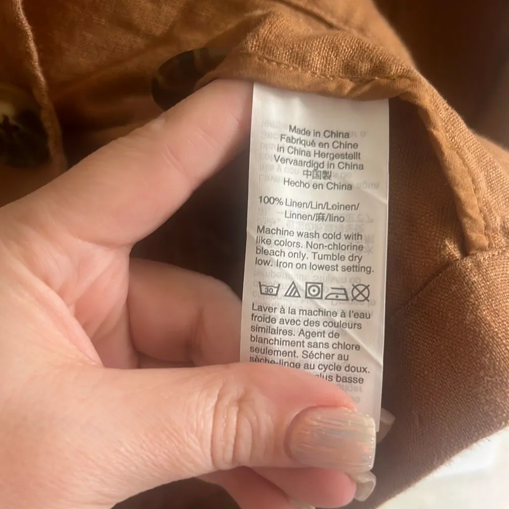 ✨Madewell Linen Dorset Sz Small Blazer✨ - Image 7