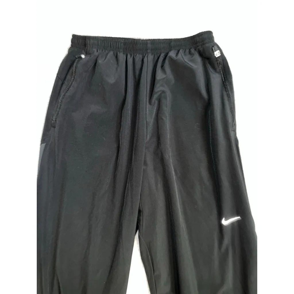 Women’s Nike Dri-FIT Black Joggers S Lounge Windsuit - Image 2