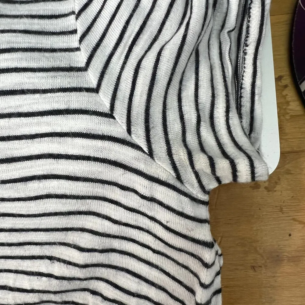 Madewell Striped Everyday Wear Casual Women's T-Shirt Size XS Lightweight - Image 13