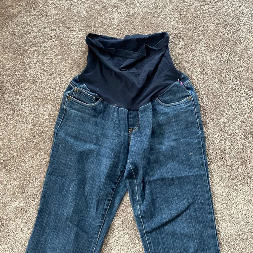 Motherhood Maternity Boot Cut Jeans SIZE LP - Image 2