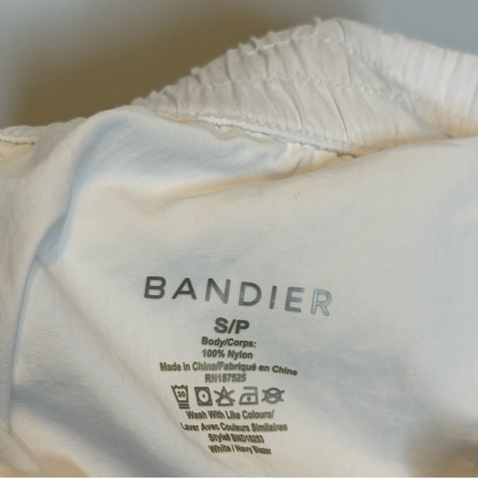 BANDIER women's contrast run pants & Jacket (Set) in white - Image 5