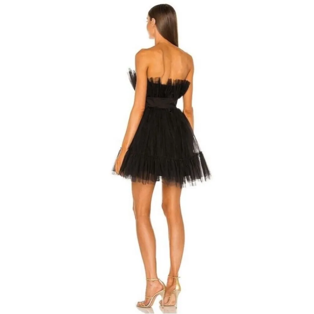 Katie May Ellee Elle Mini Dress Black Medium - Image 3