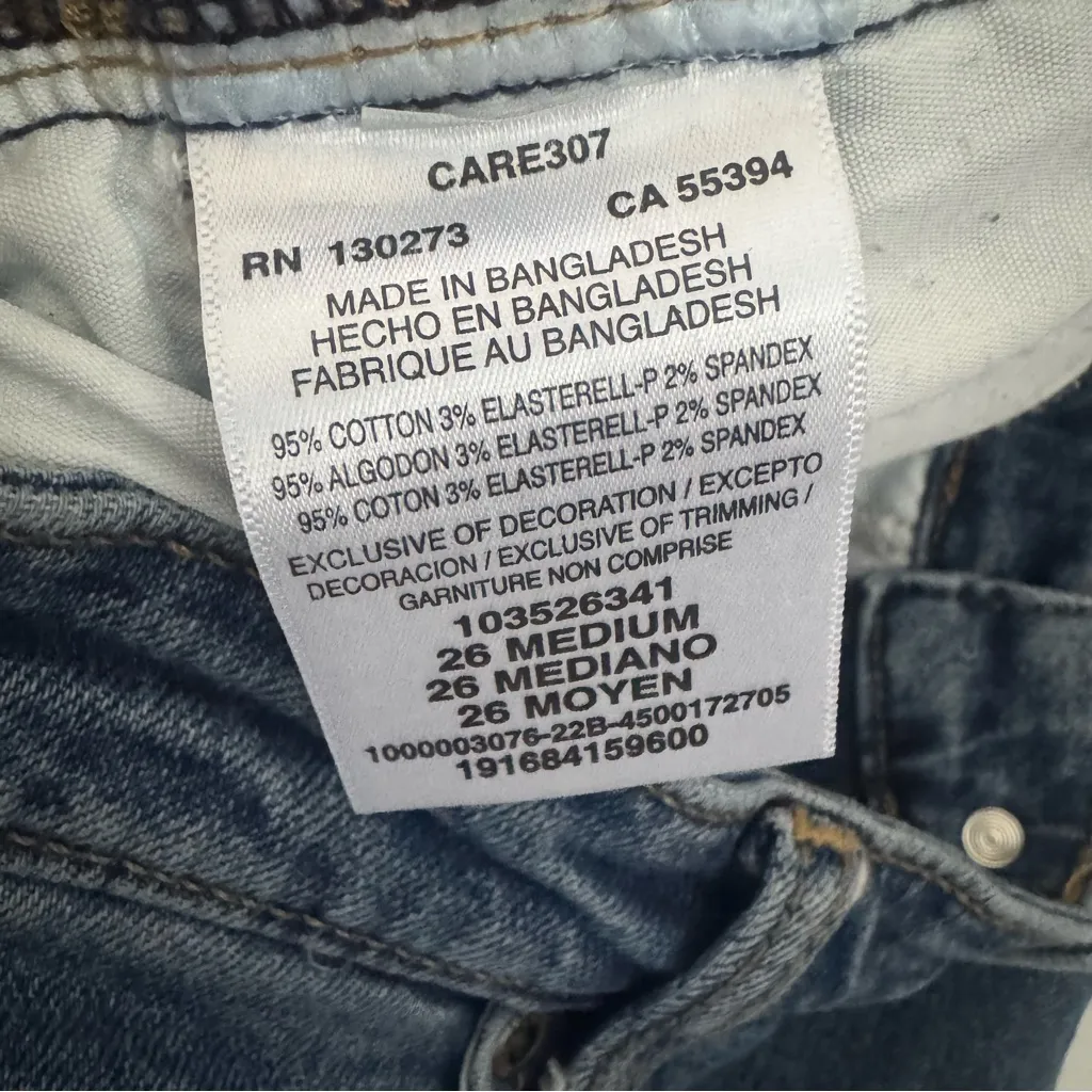 Lee High Rise Ever Fit Flare Jeans Size 26 - Image 9