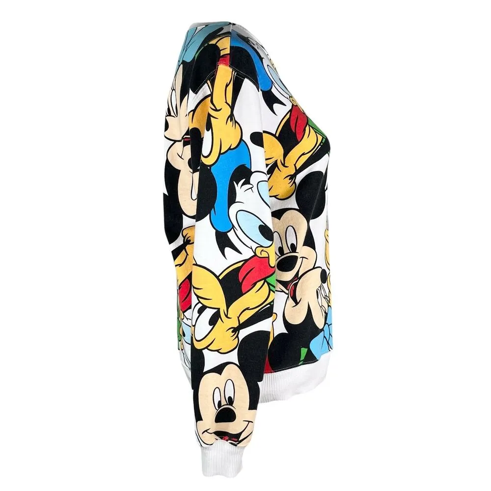 Disney Mickey Mouse & Friends Sweatshirt Medium Crewneck Pullover - Image 6