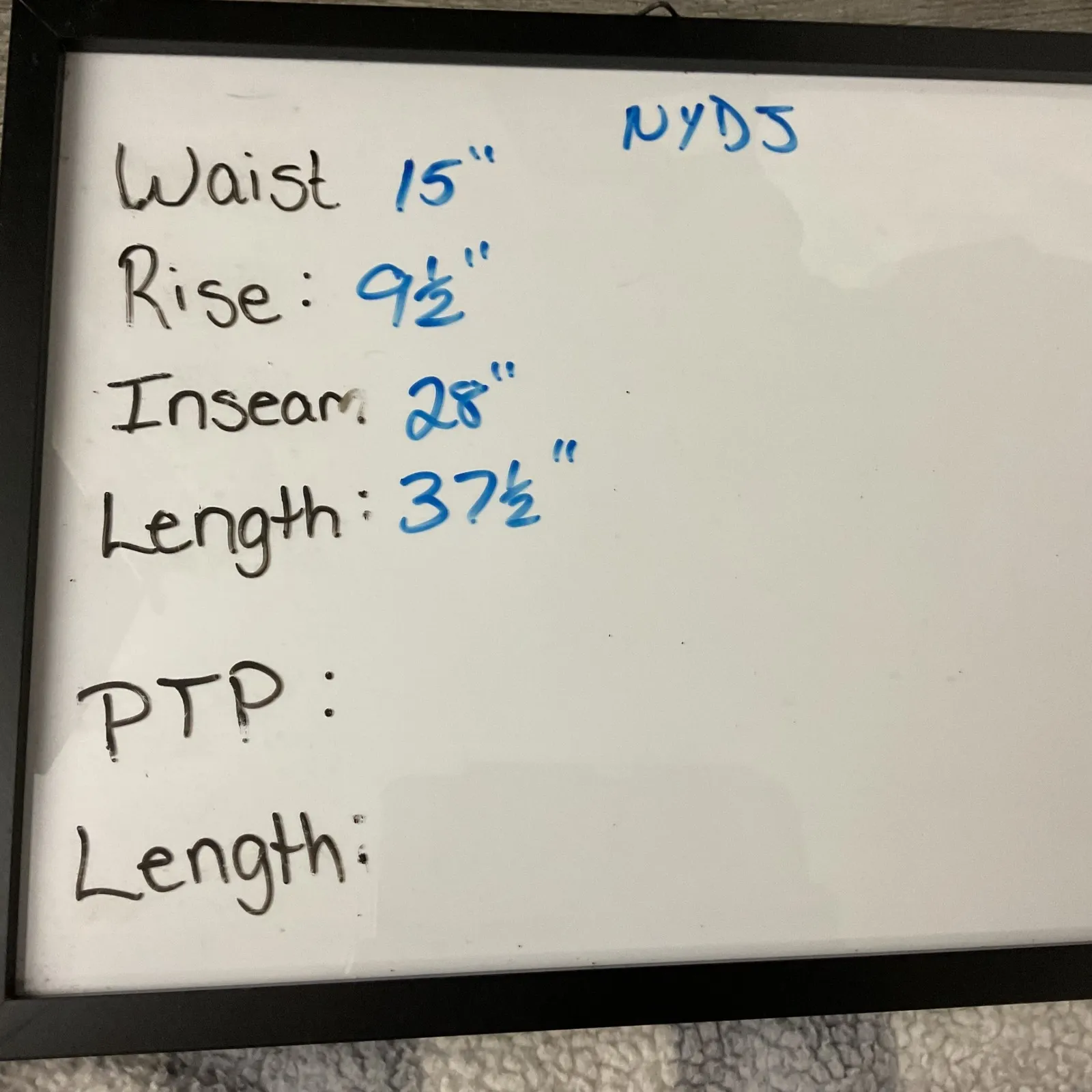 NYDJ Womens Dark‎ Wash Skinny Jeans Size 4 Lift Tuck Technology Denim - Image 6