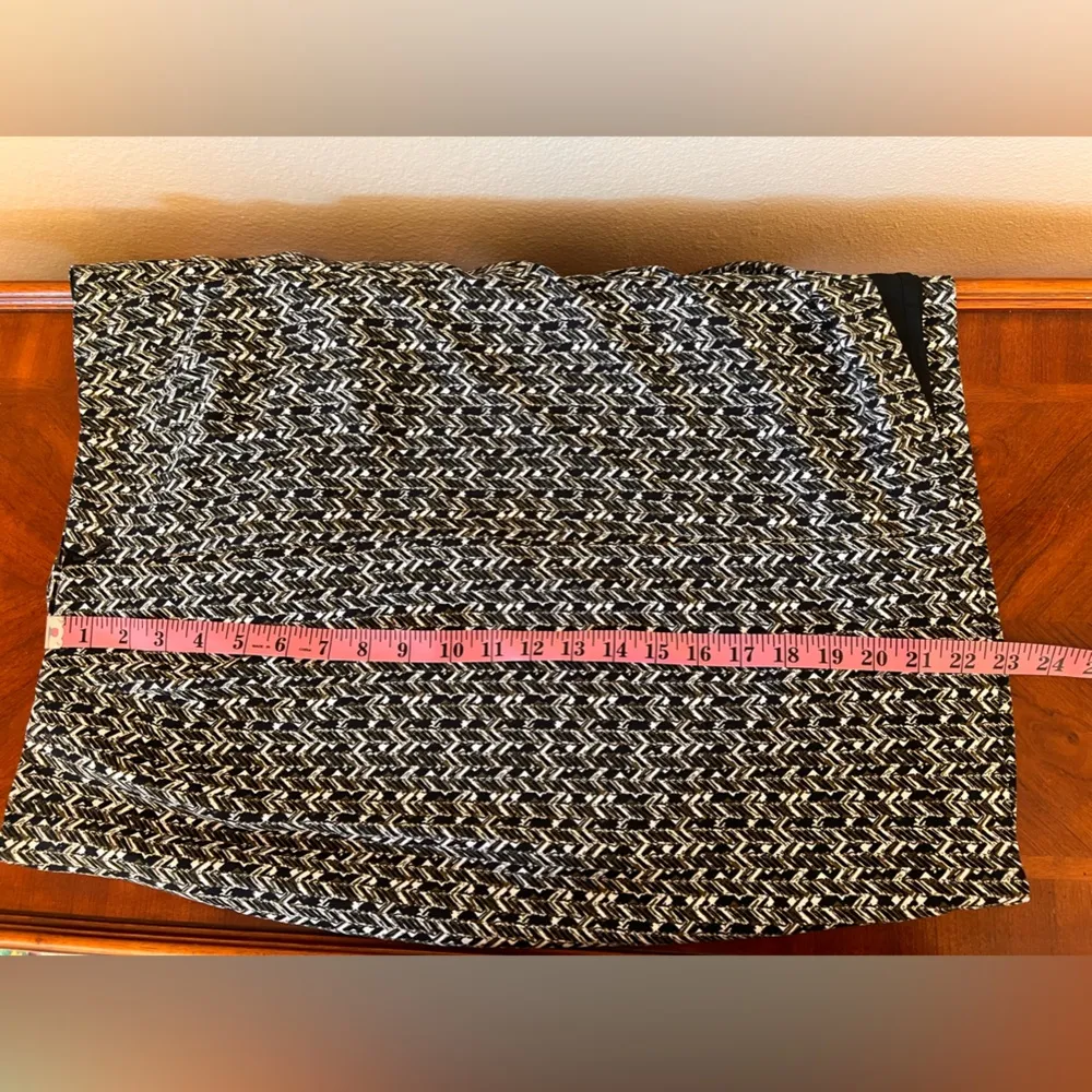 Jones New York NWT Draped Faux Wrap Fatigue Combo Skirt Size 8 - Image 7