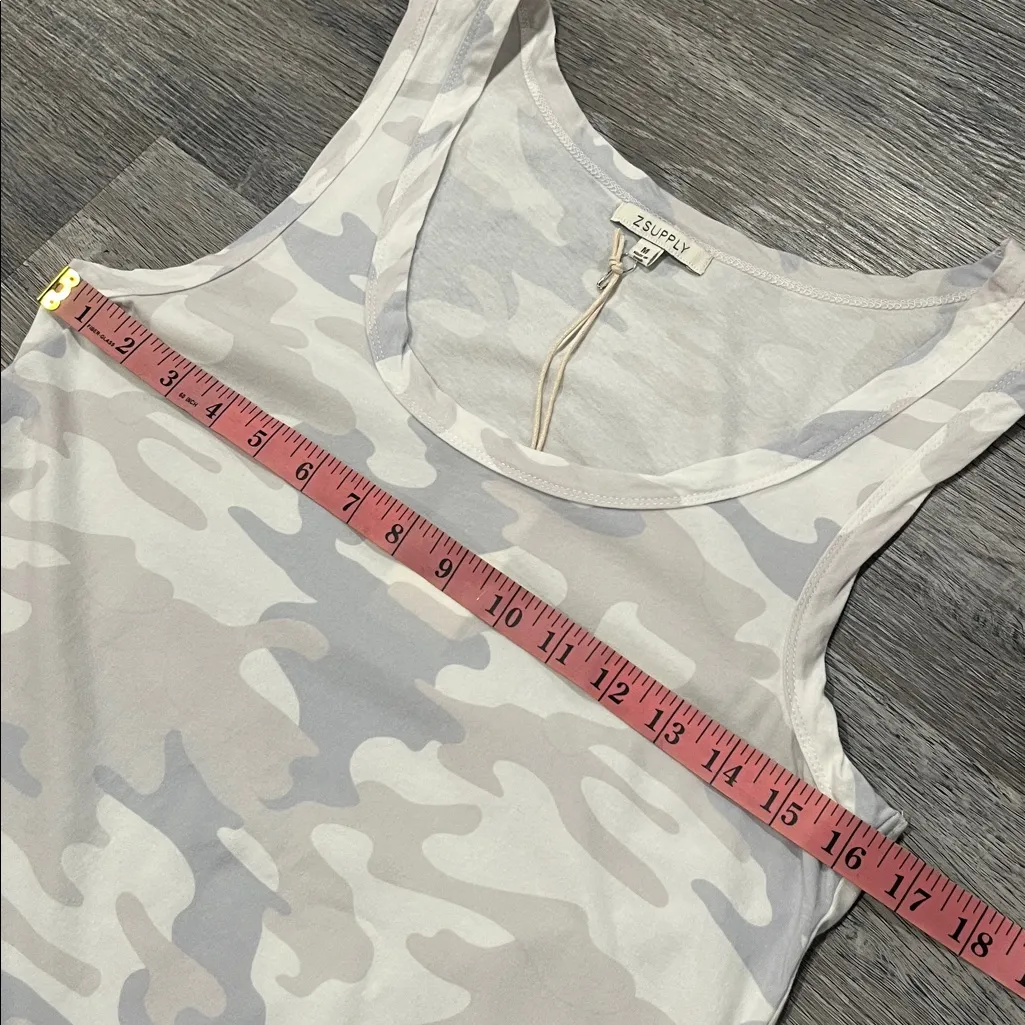 Z SUPPLY Camo Tank Dress – Size Medium – New With Tags - Image 7