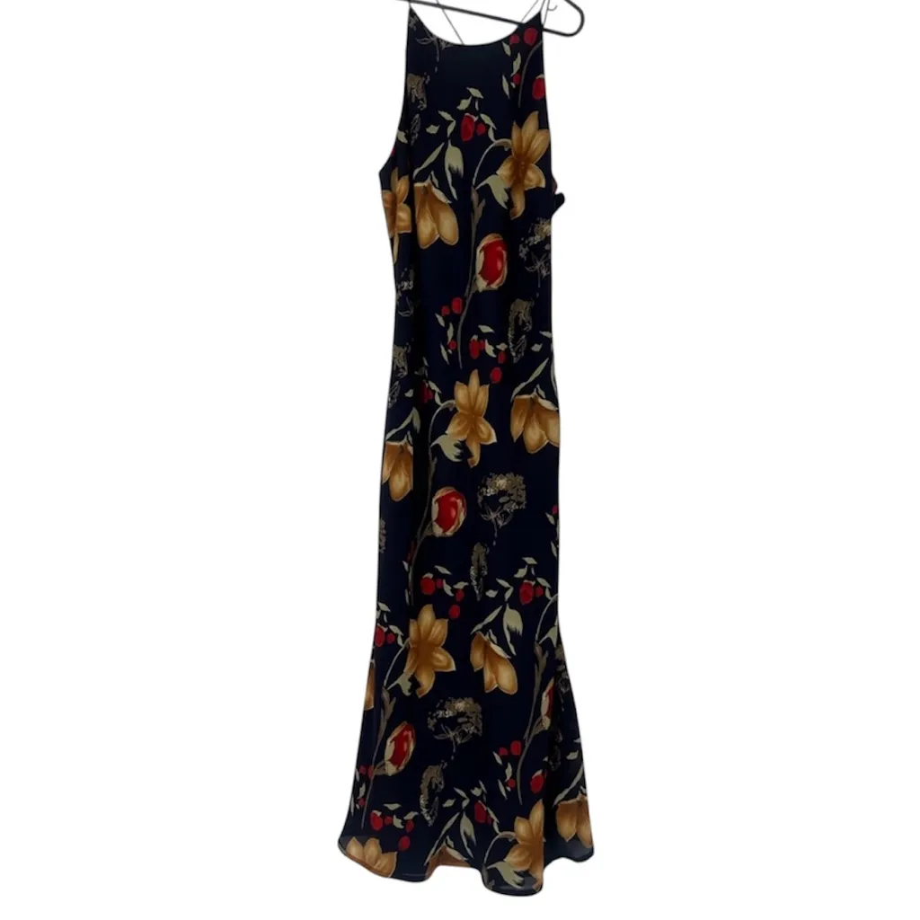 Betsy and Adam Floral Black and Gold Women's Dress - Image 13