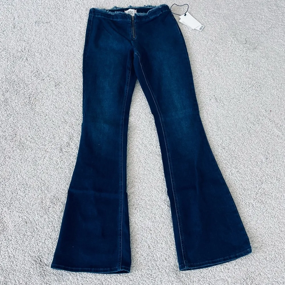 BDG lona Y2K Zip Flare Jean NWT - Image 3