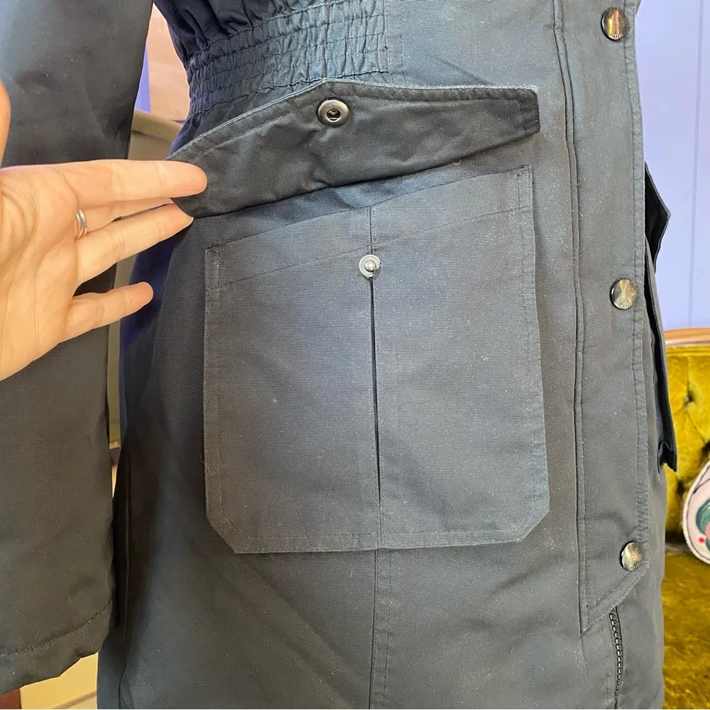 Insulated Parka Military Puffer Jacket Size Small - Image 6