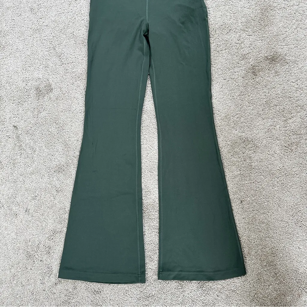 Lululemon Women’s Groove Super-High-Rise Flared Pant Nulu in Smoked Spruce 8 - Image 5