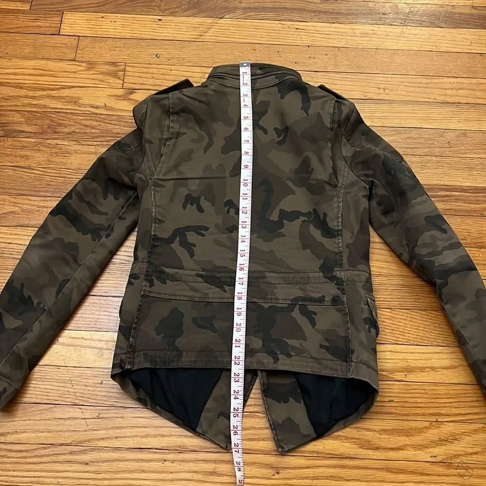 Camo Spring Jacket Diamond Style Studs size S - Image 11