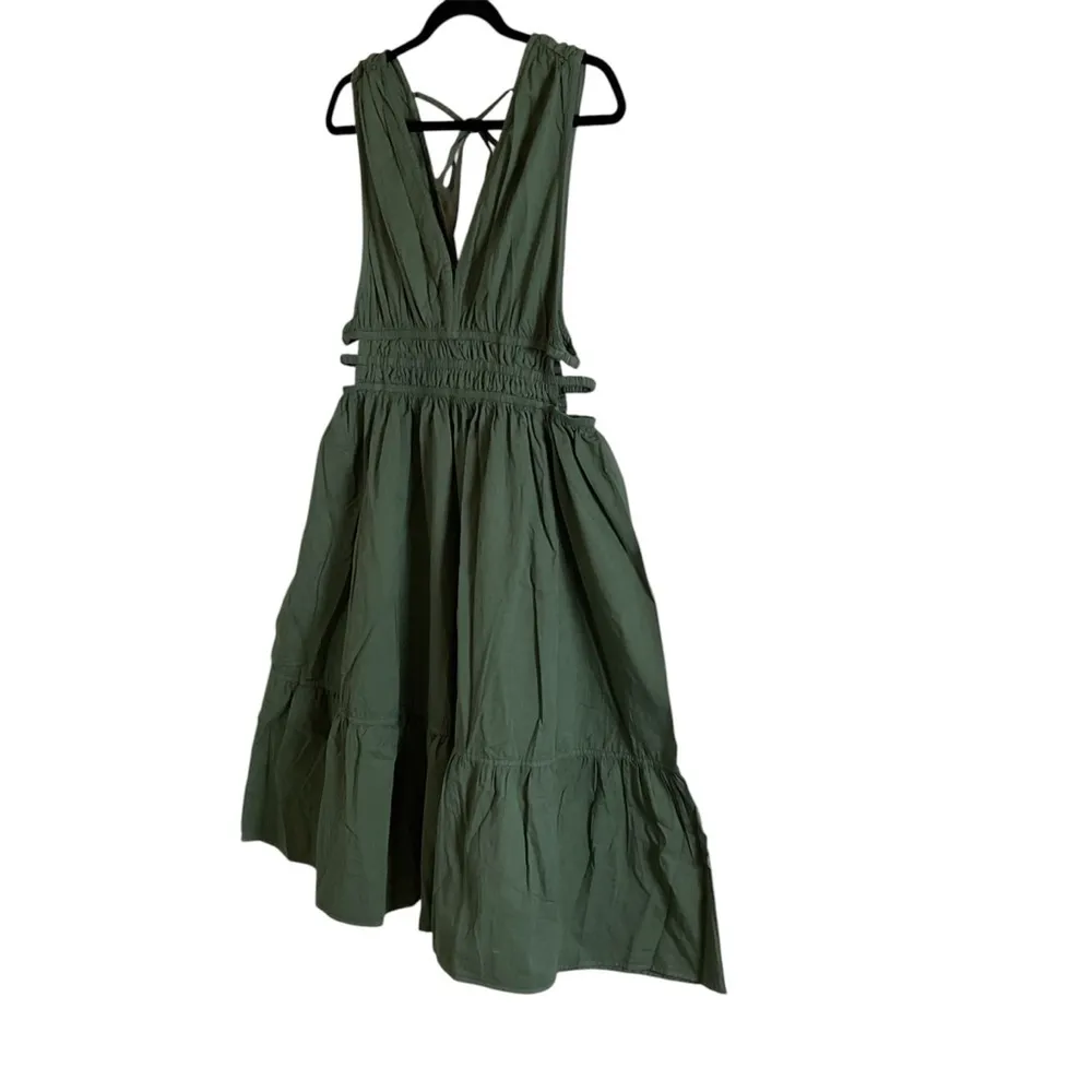 Speed Limit Woman’s Light olive Sleeveless Dress Size X - Image 2