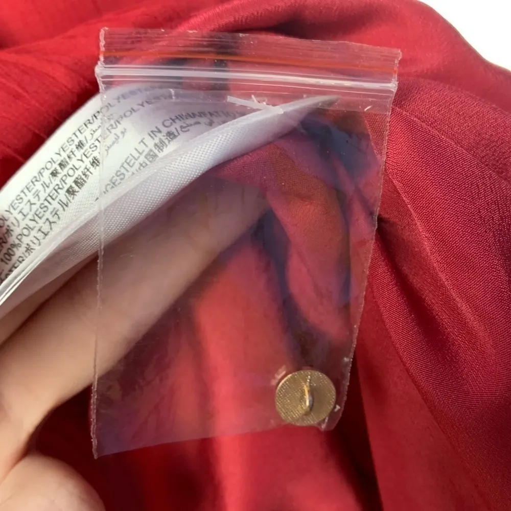 NWT Keepsake the Label Skylines Playsuit in Scarlet Red Size‎ Medium - Image 8