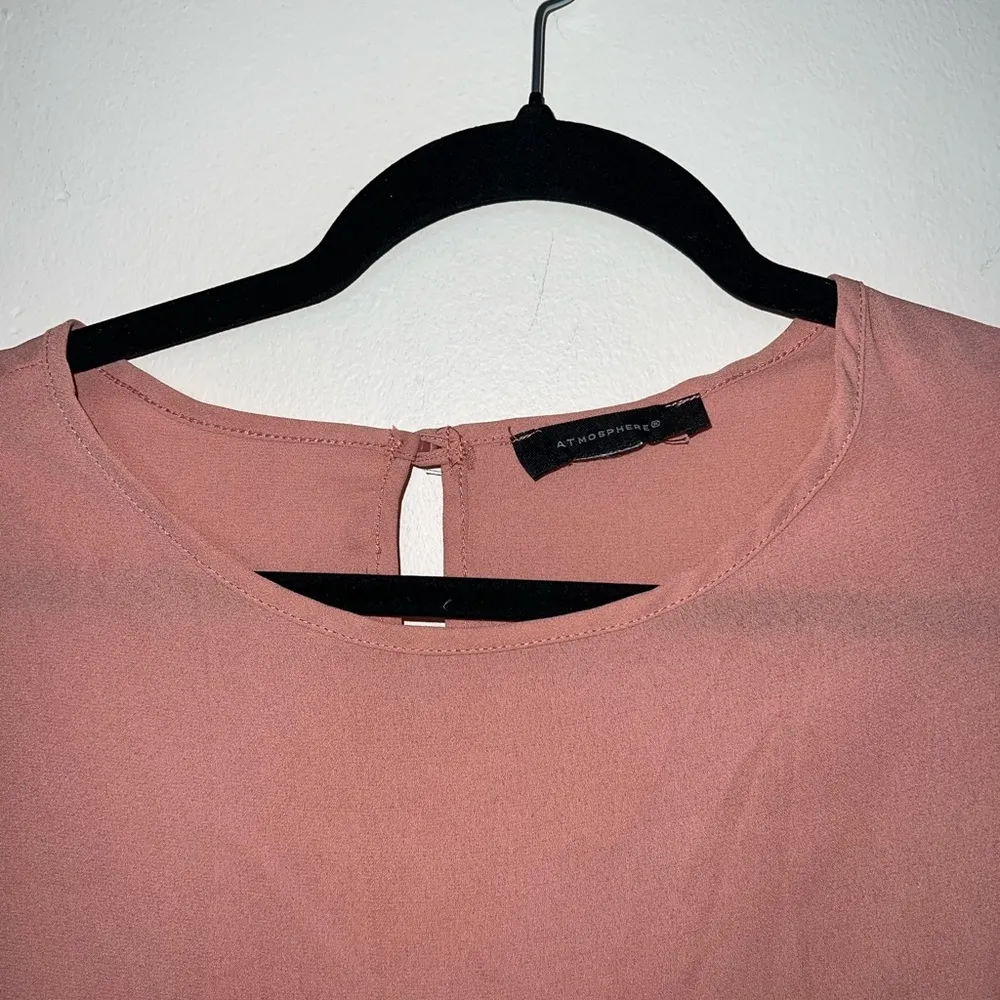 Peach 3/4 Sleeves Blouse - Image 2