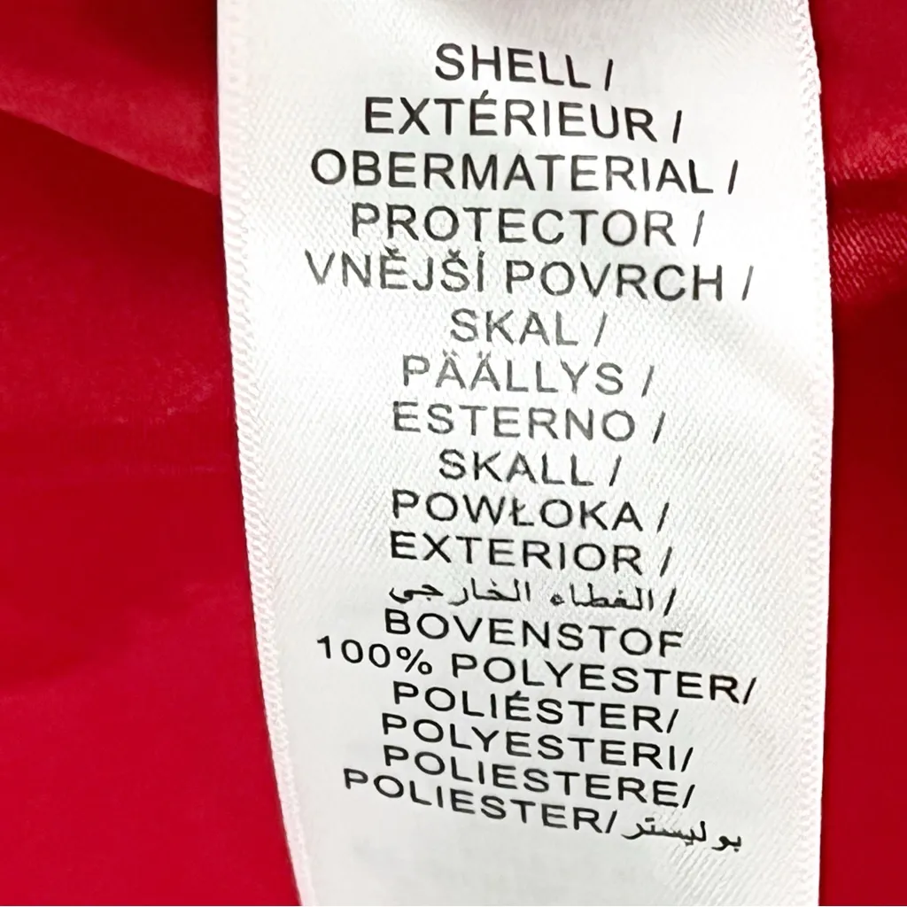 AIDEN MATTOX Red Faux Wrap V - Image 4