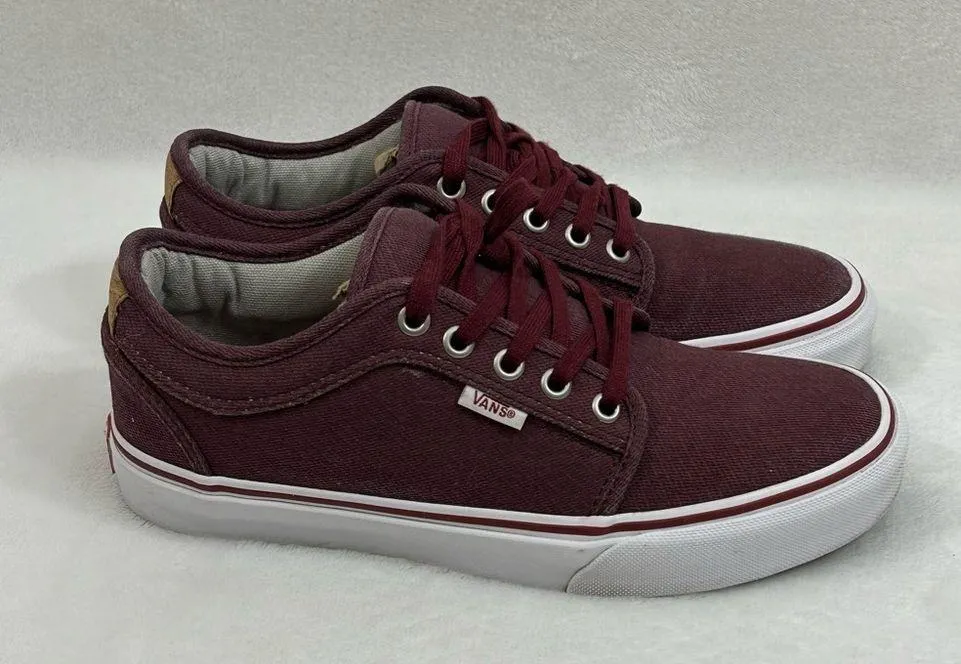 Vans Pro Ultracush Skateboard Maroon Low Top Sneakers Shoes Mens 6.5 Womens 8. - Image 8