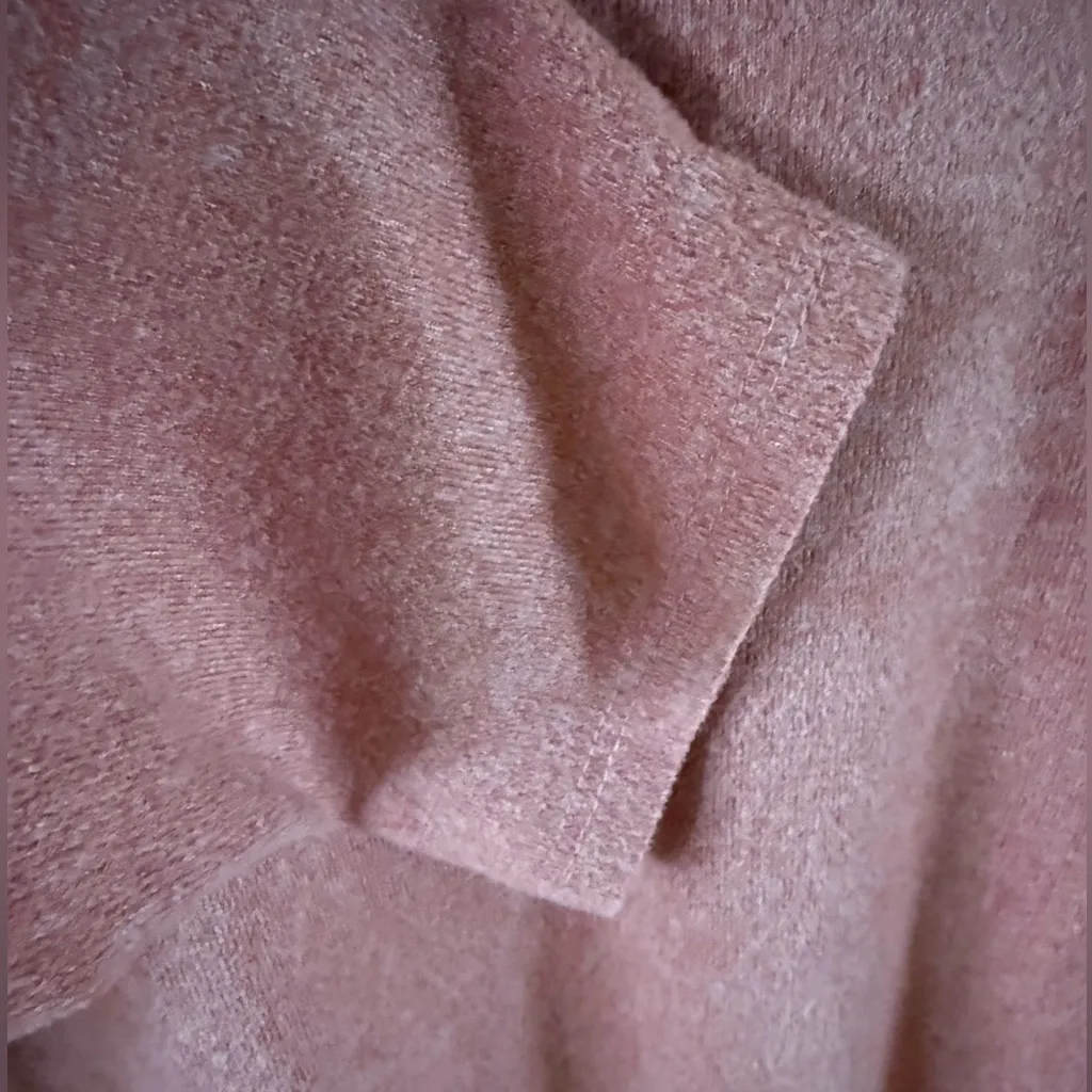 St. John's Bay Rose Drop Long Sleeve Tunic Top with Side Button Detailing - Image 5