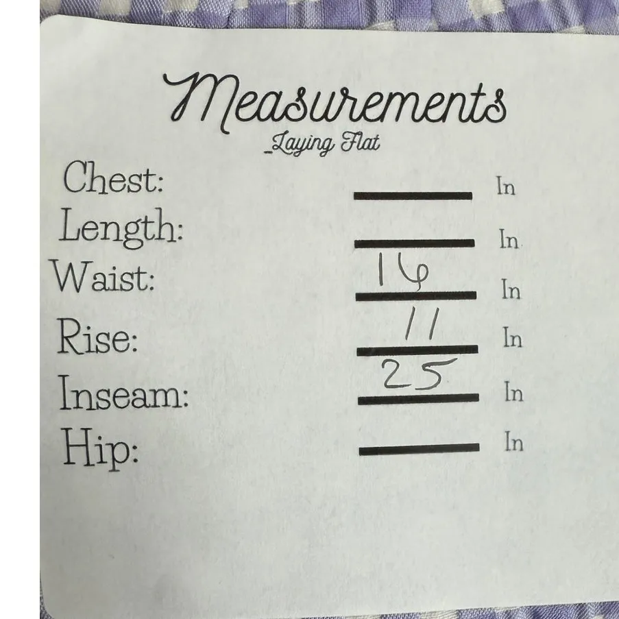 Zara Checkered High Rise Straight Leg Stretch Ankle Dress Pants L Purple White - Image 8