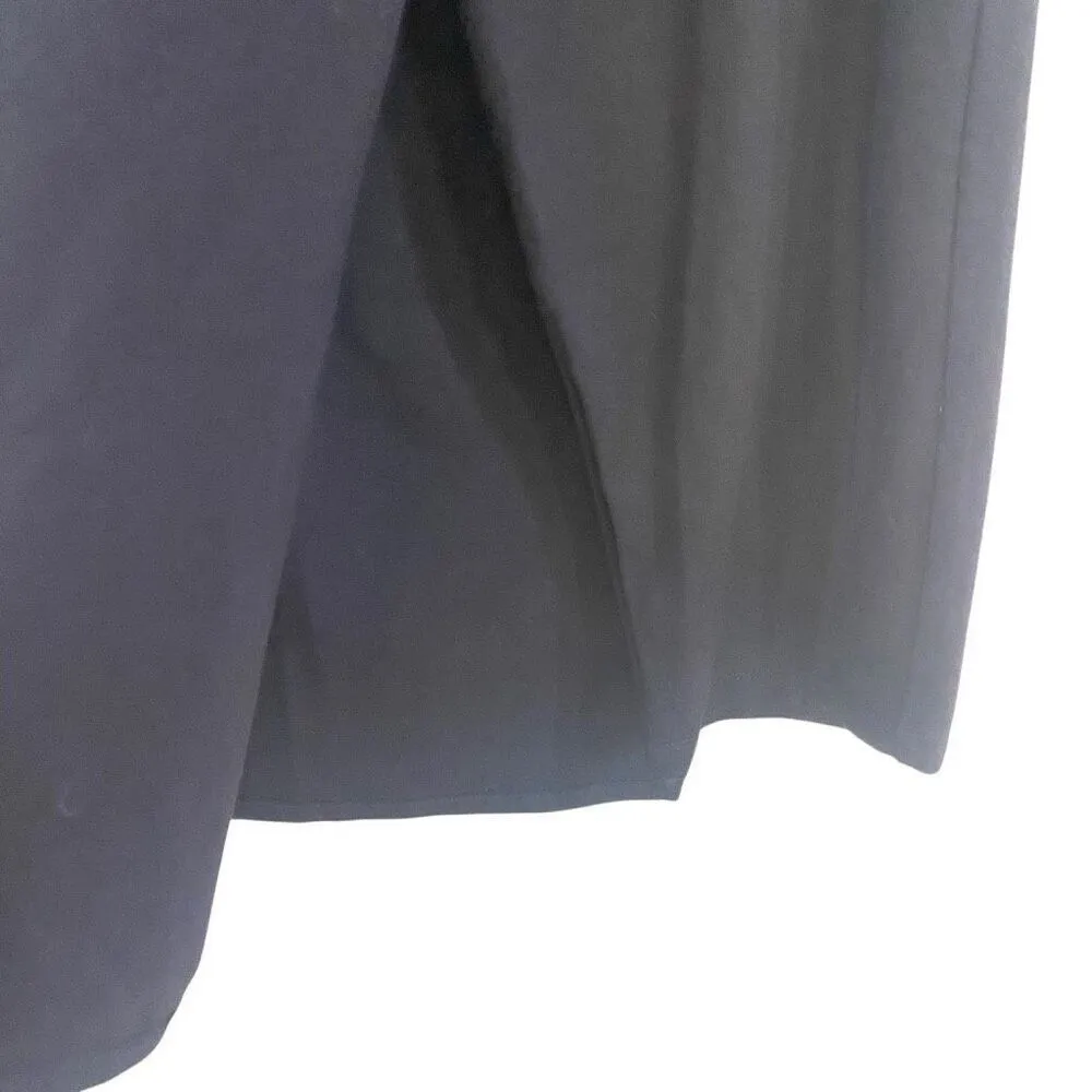 Betabrand XXL petite black faux wrap skirt - Image 4