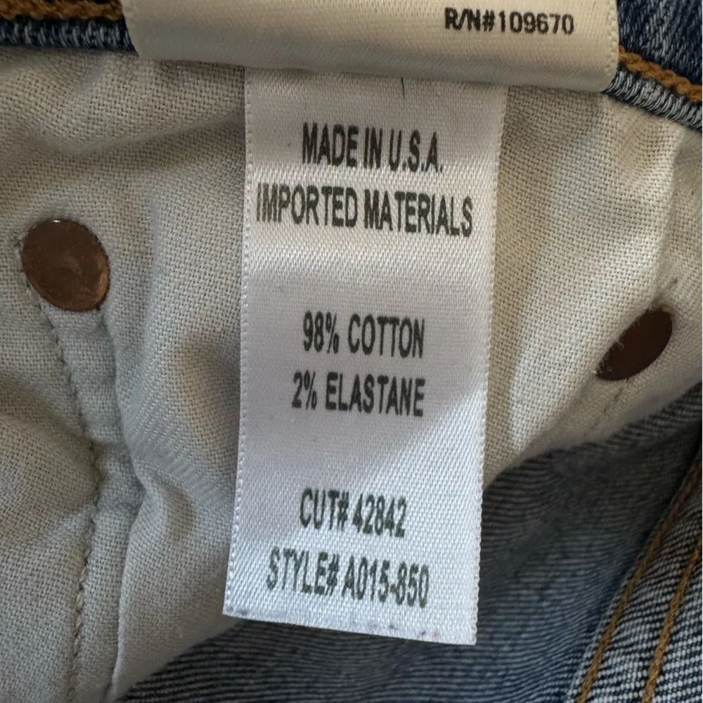 Agolde Isabel Slim Boyfriend Ankle Jeans in Sanctuary Size 26 - Image 15